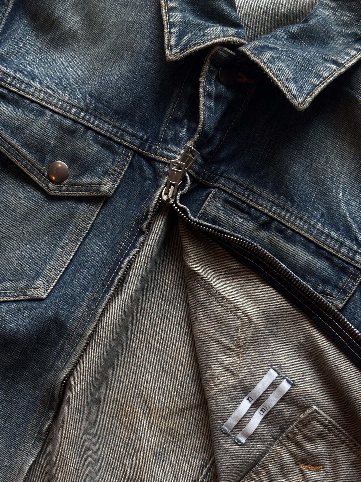Number (N)ine archived zippo Denim Jacket