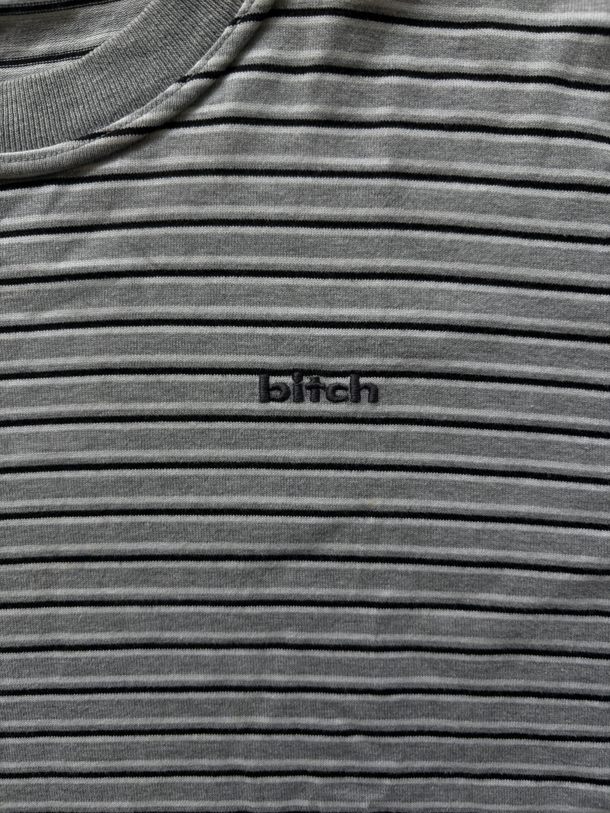 Vintage 90’s Bitch Stripe Tee
