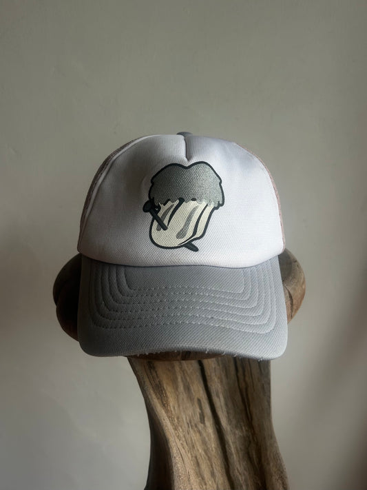 Number (N)ine x Rolling Stones Gray Trucker Hat