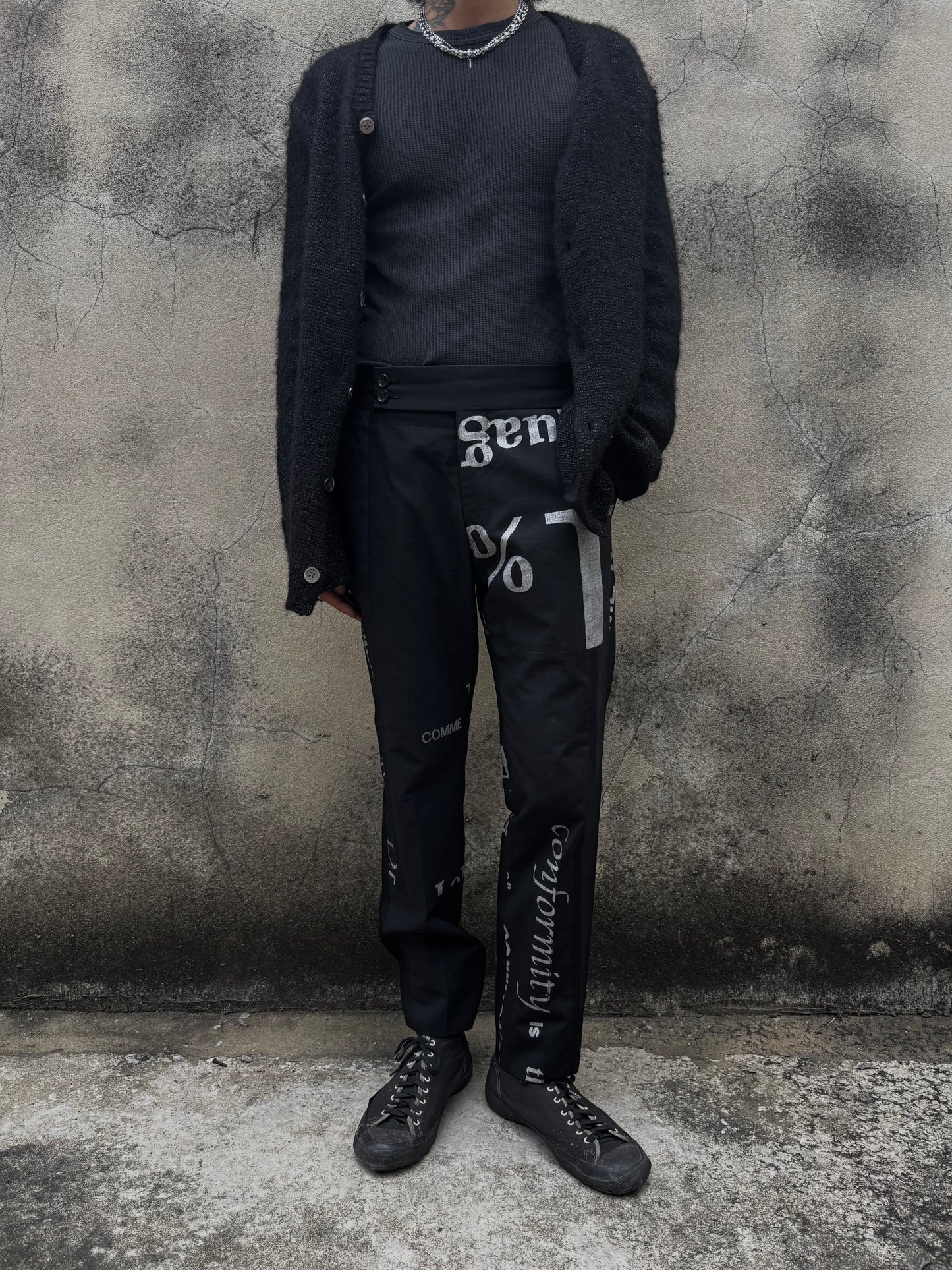 Come Des Garçons Glitter Cardigan