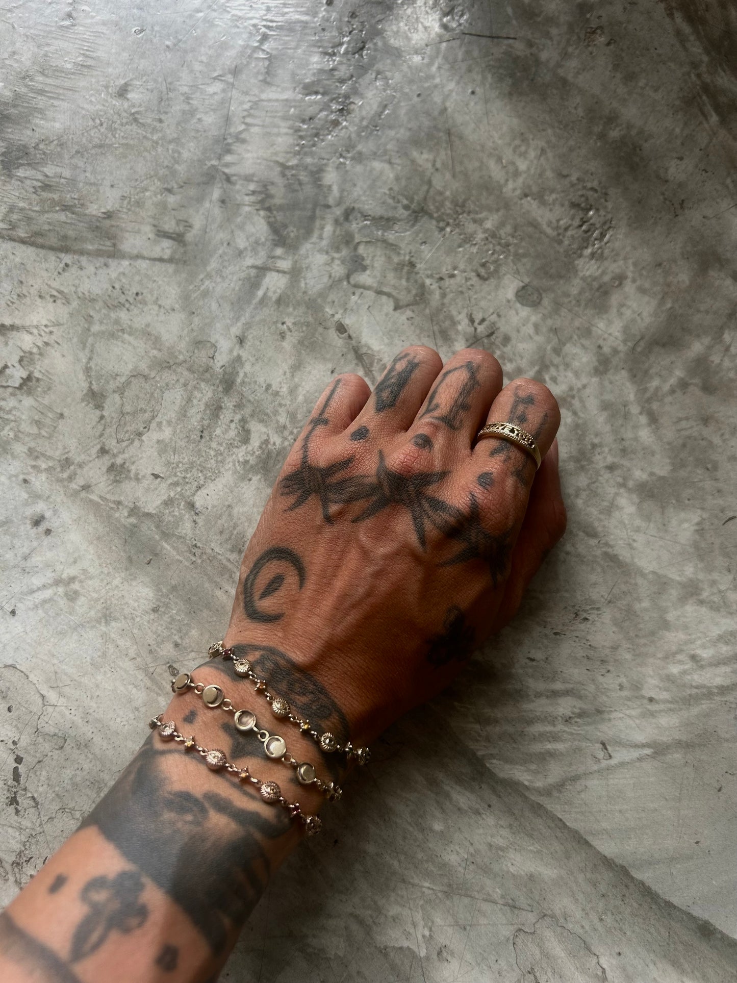 Vintage Gold 9K iloveyou Ring