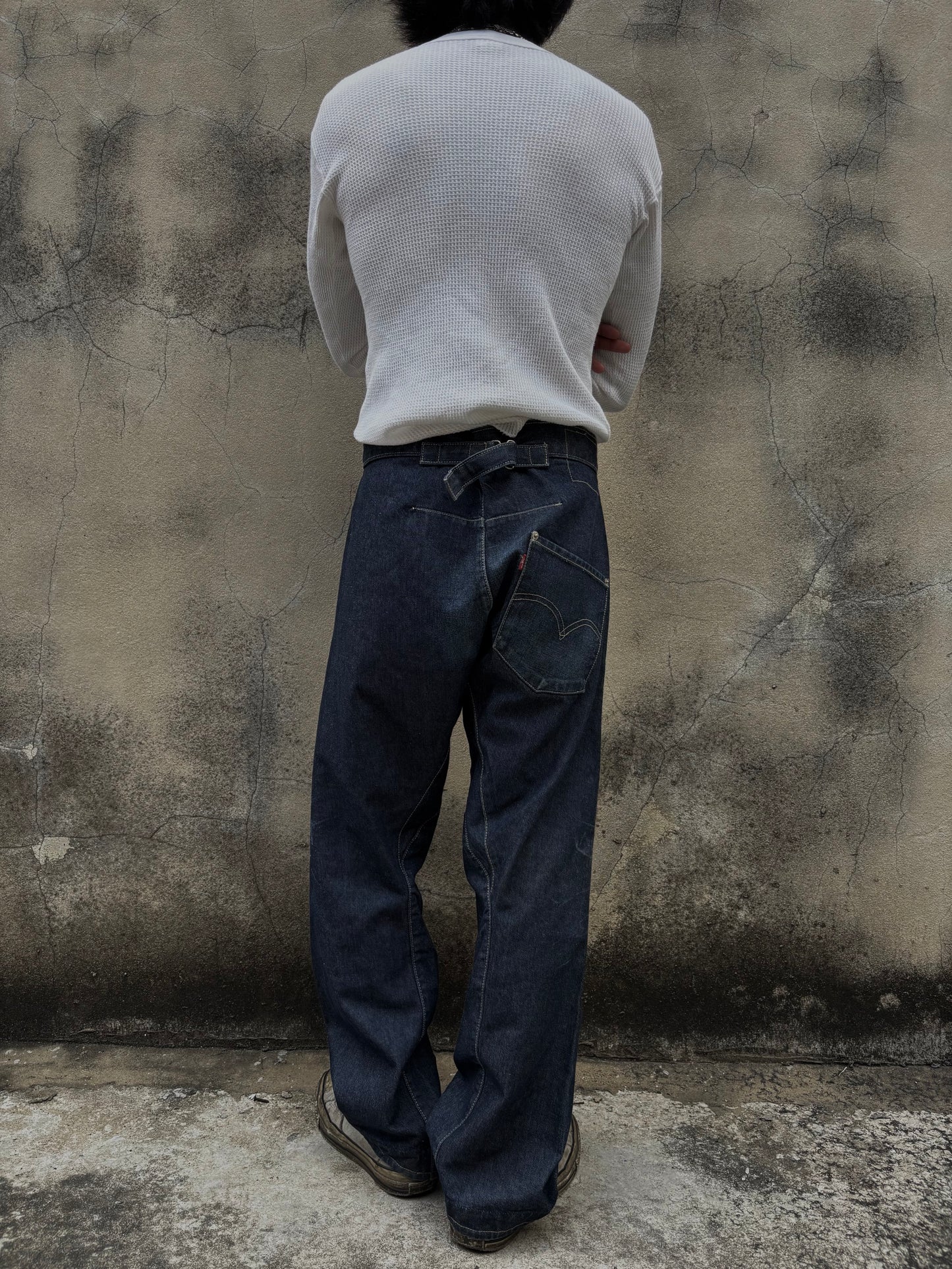 Vintage Levis Engineered Buckle Belt Jeans