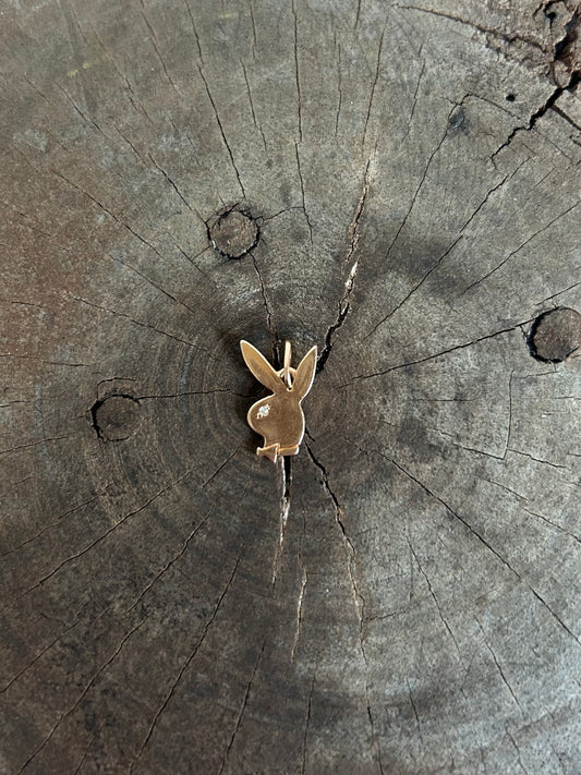 Vintage Gold 14K Playboy Charm