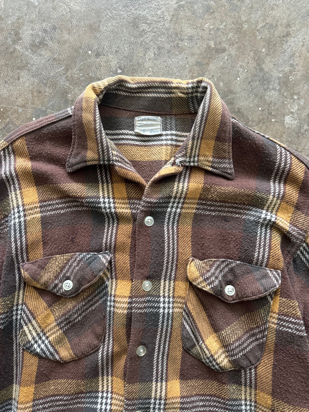 Vintage 1960’s OSHKOSH Flannel Shirt