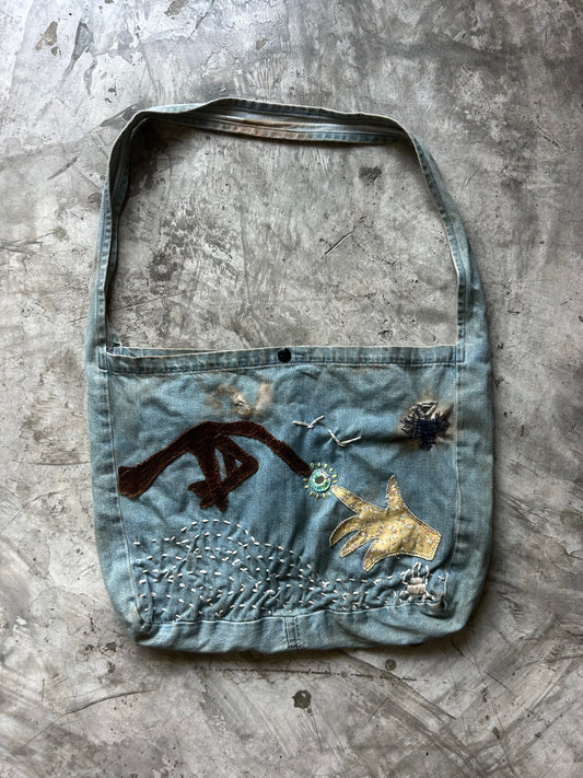 Kapital Kountry ET denim Shoulder Bag