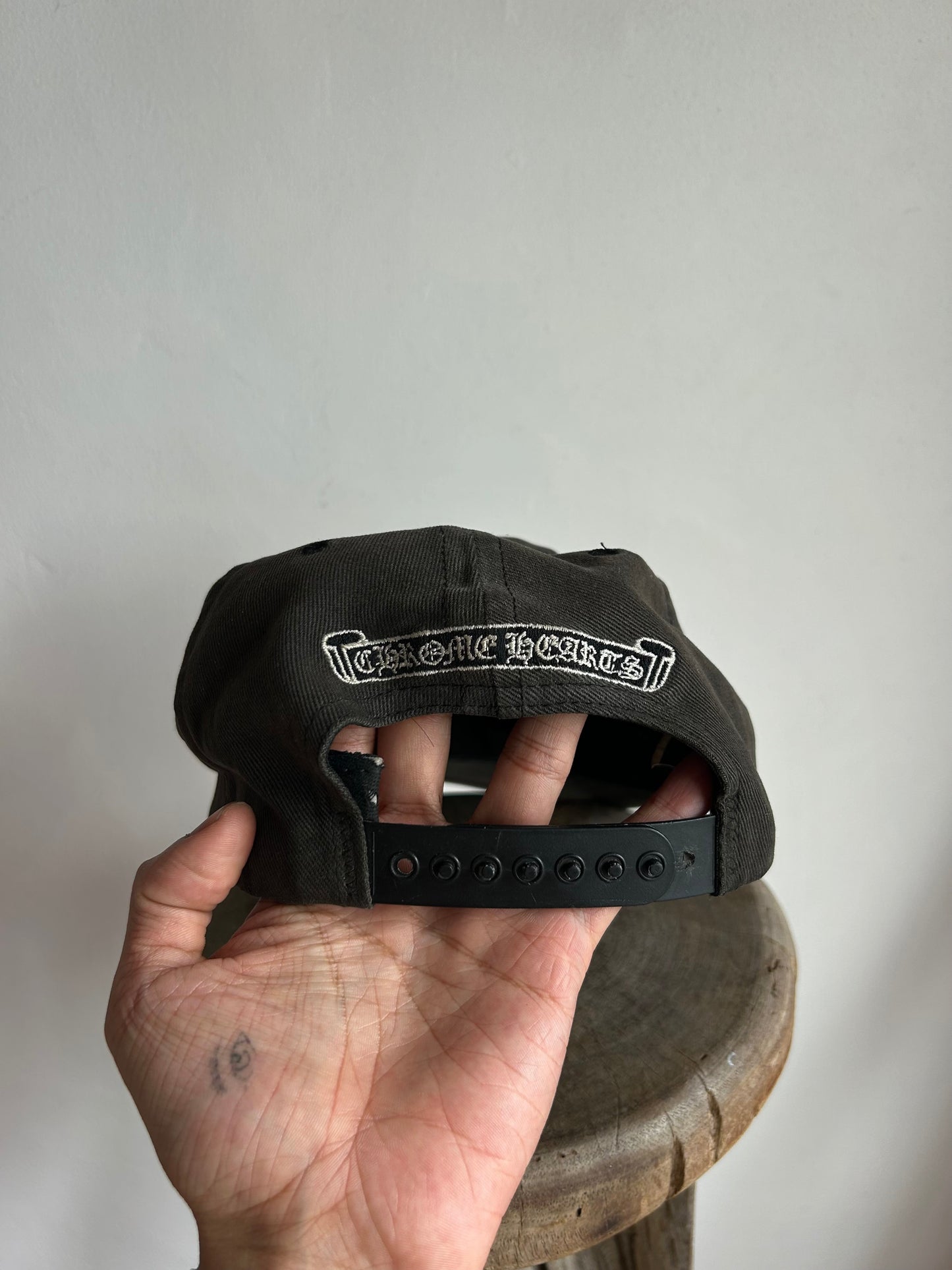 Vintage Chrome Hearts Faded Dagger Hat