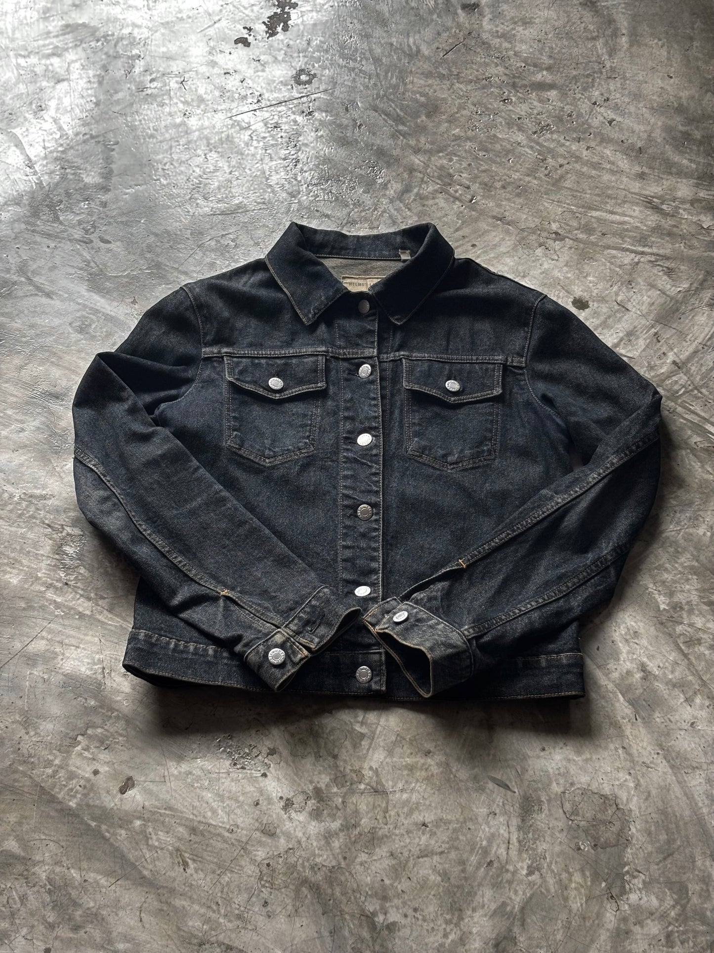 Helmut Lang 1999 Raw Denim Trucker Jacket