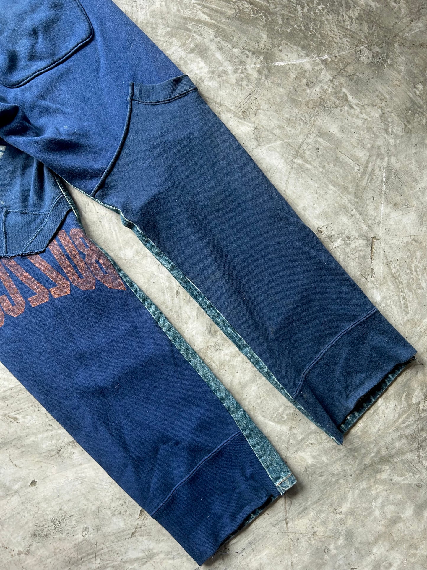 Undercover IMMADTOO hybrid 2002 denim jeans