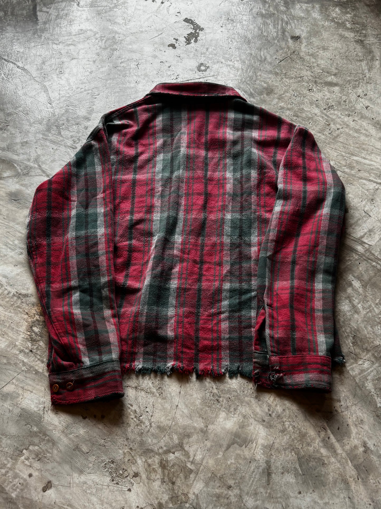 1980's Vintage Big Mac Flannel Faded Shirt