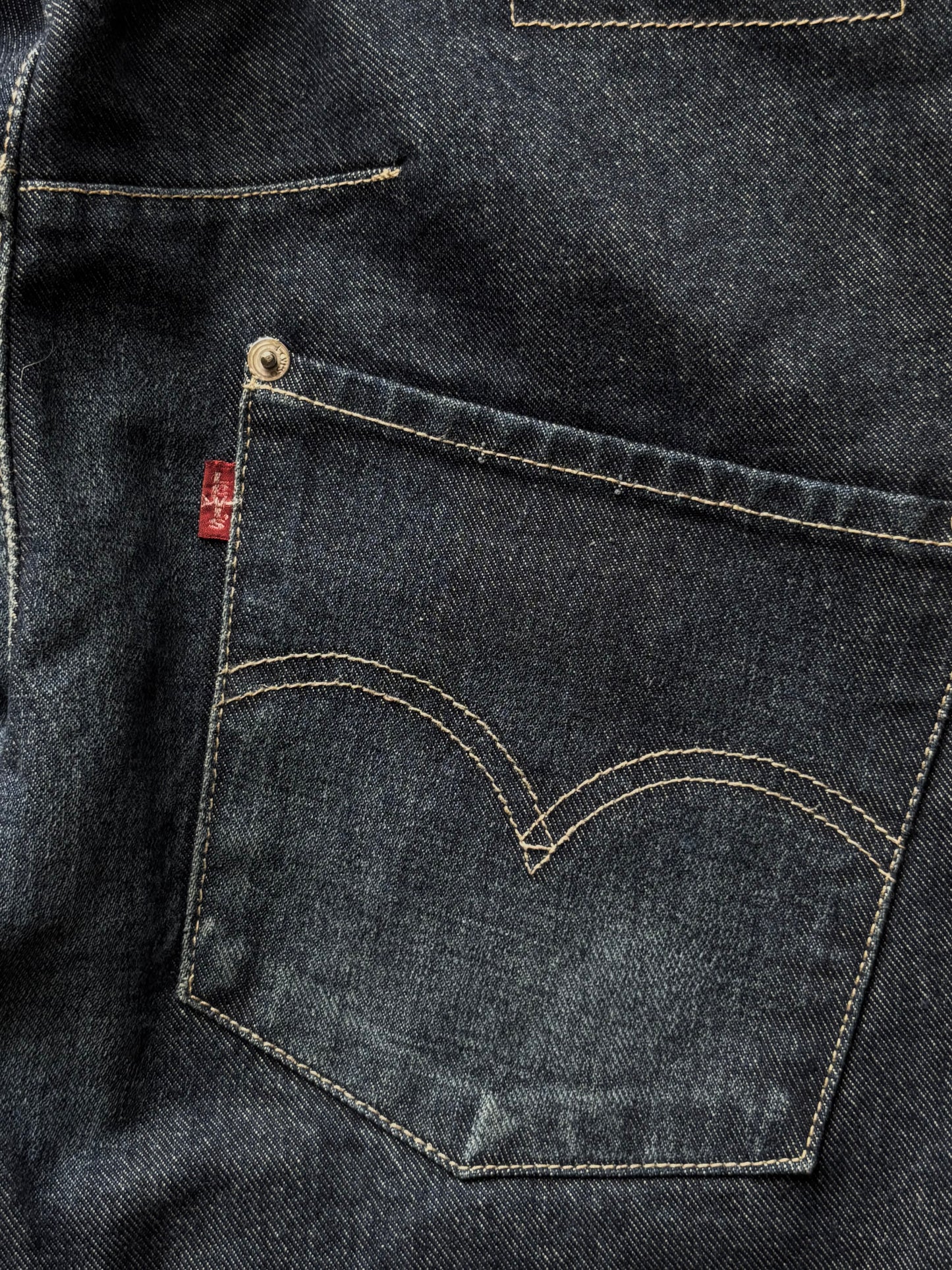 Vintage Levis Engineered Buckle Belt Jeans