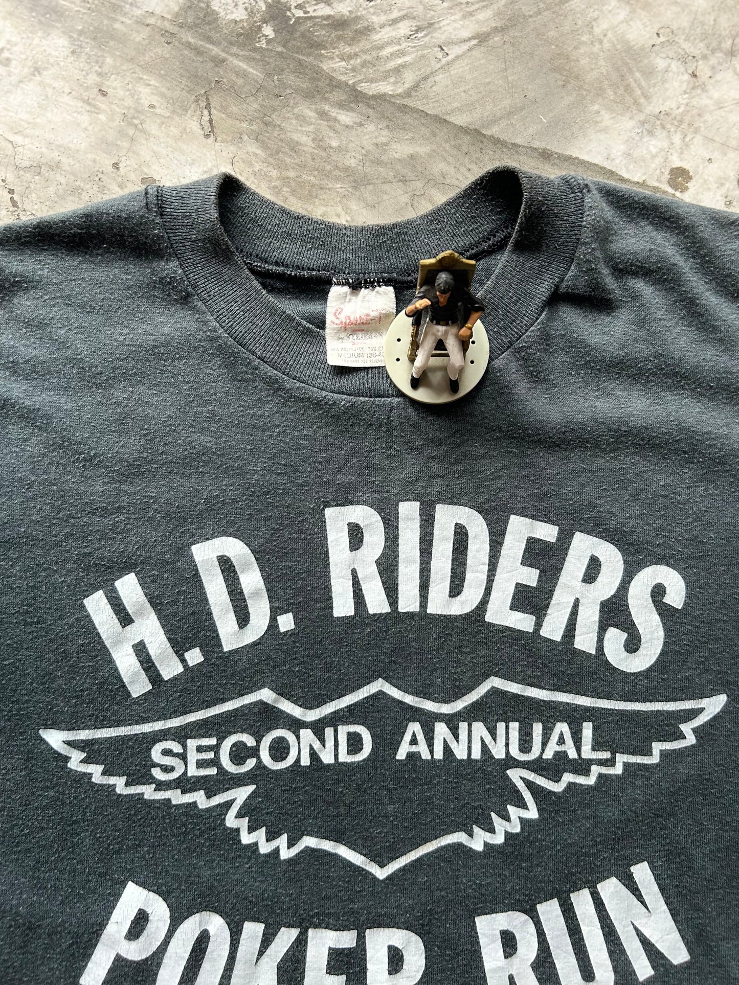 1980’s HD RIDERS POKER RUN Tee