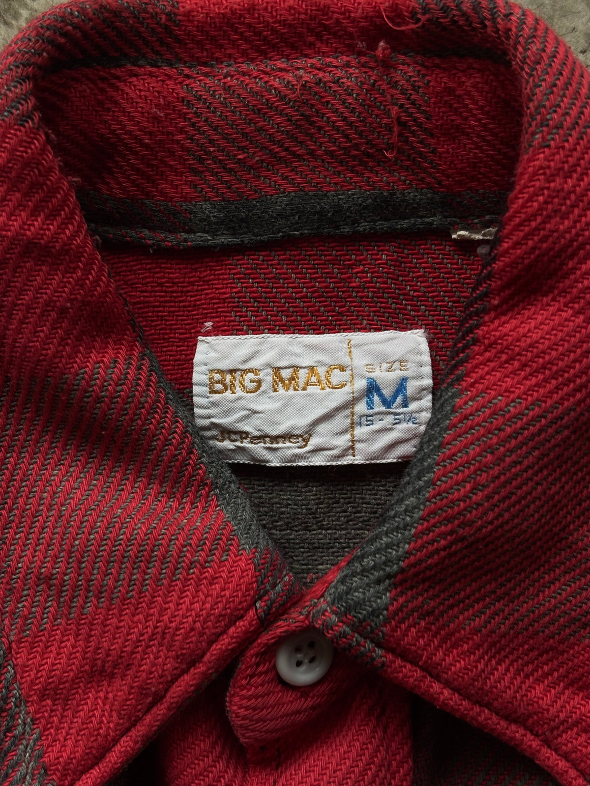 1970's Vintage Big Mac Flannel Shirt