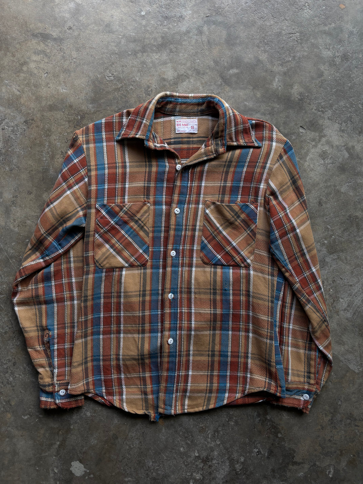 Vintage 1970’s BIG MAC Flannel Shirt