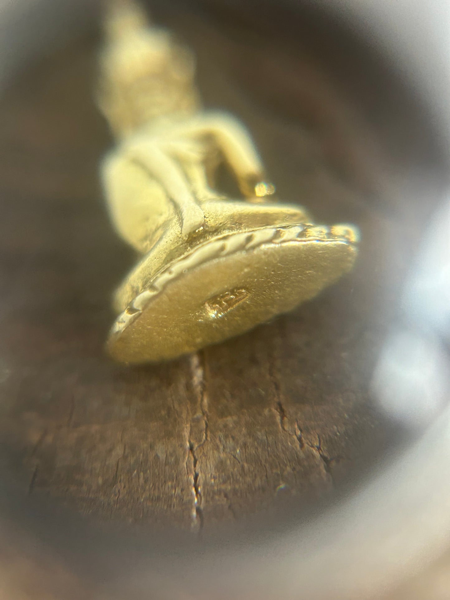 Vintage Gold 14K Buddhaa Charm