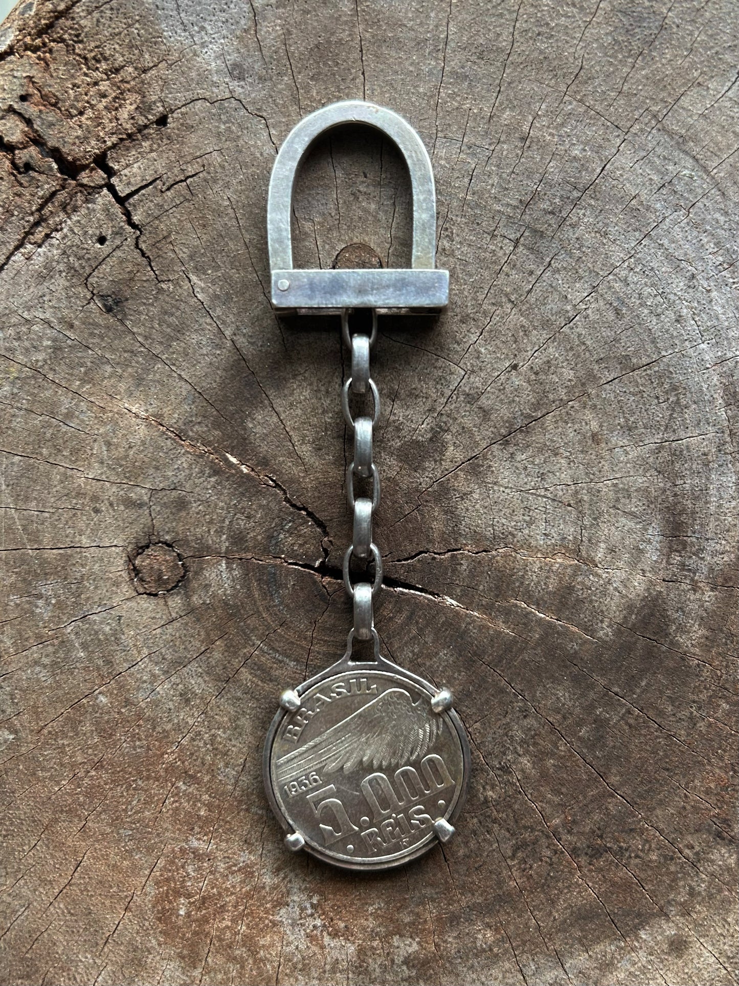 Vintage 1930’s Silver 925 Coin Keyrings