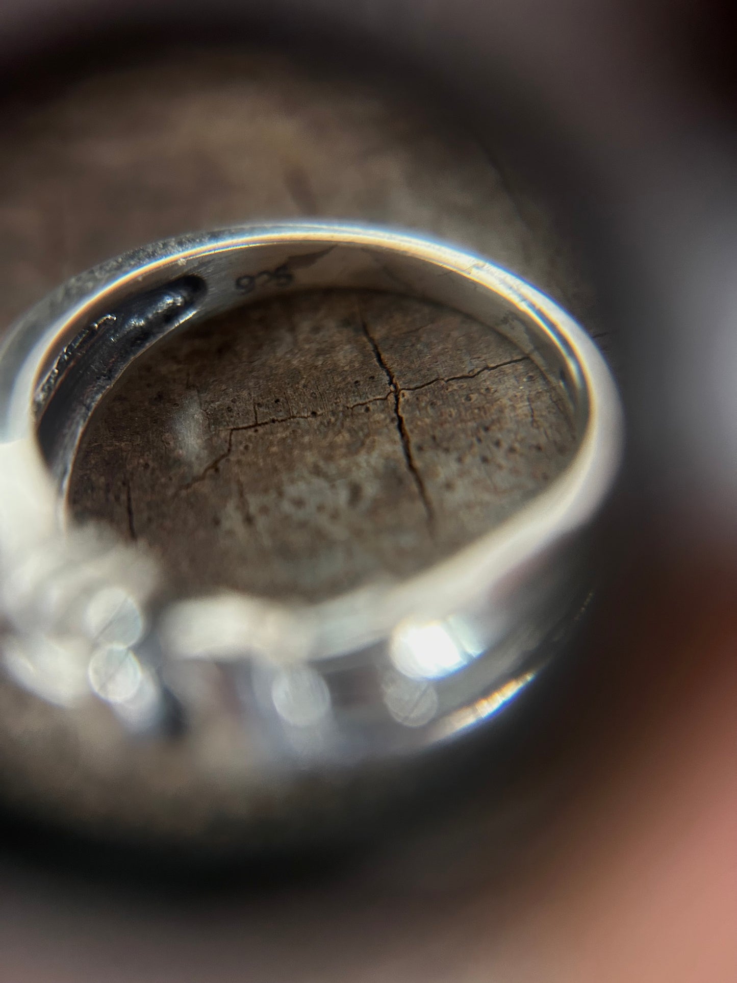 Vintage Silver 925 Claddagh Ring