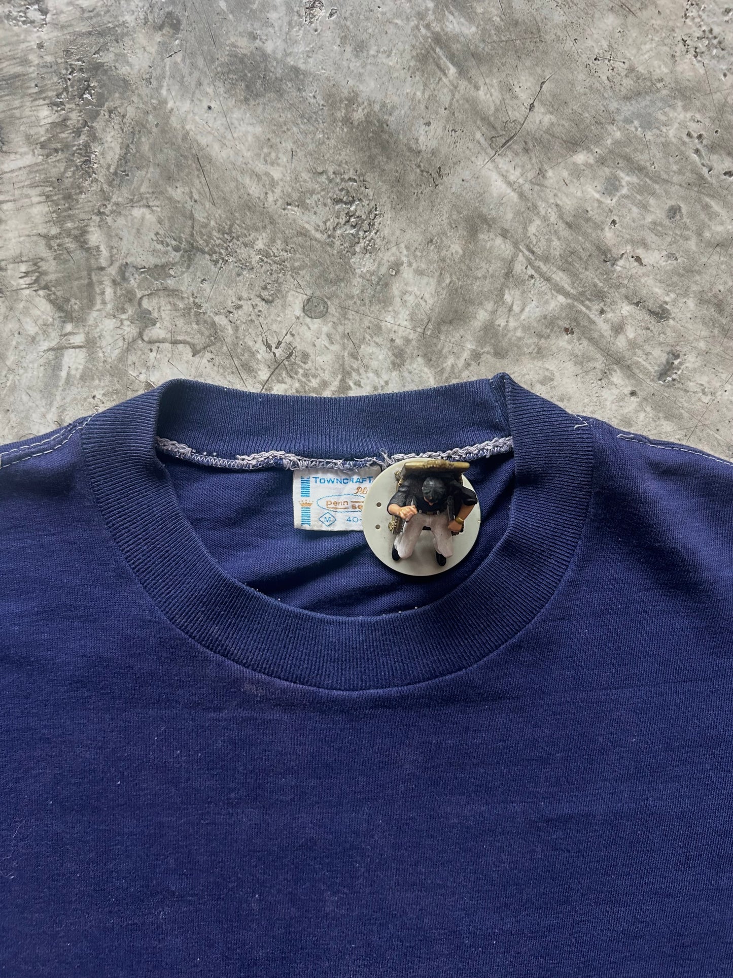 1970’s Vintage Jc Penny Cockroach Pocket Tee