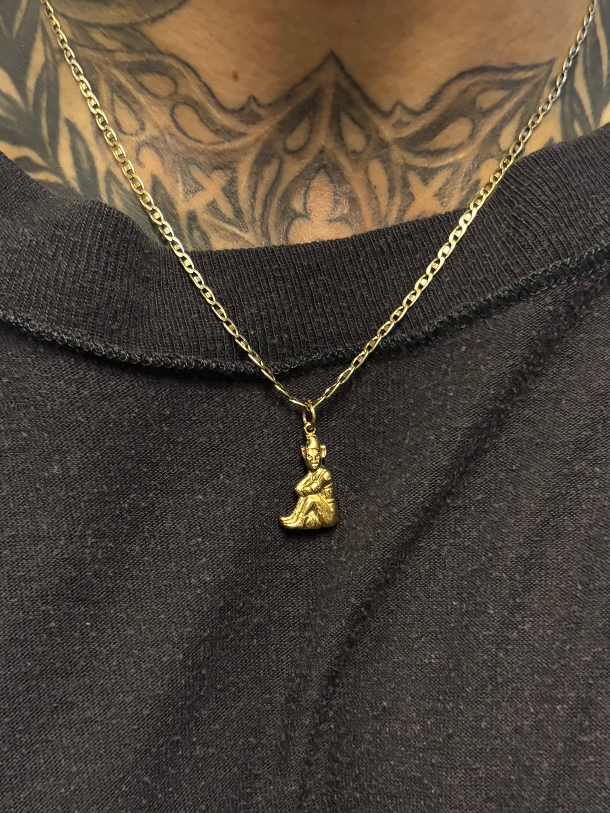 Vintage Gold 9K Fairy Charms