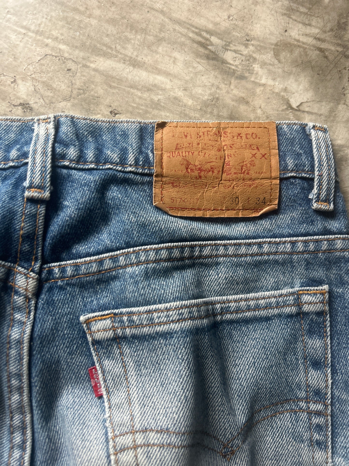 Vintage Levis517 USA 90’s Faded jeans
