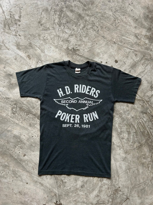 1980’s HD RIDERS POKER RUN Tee