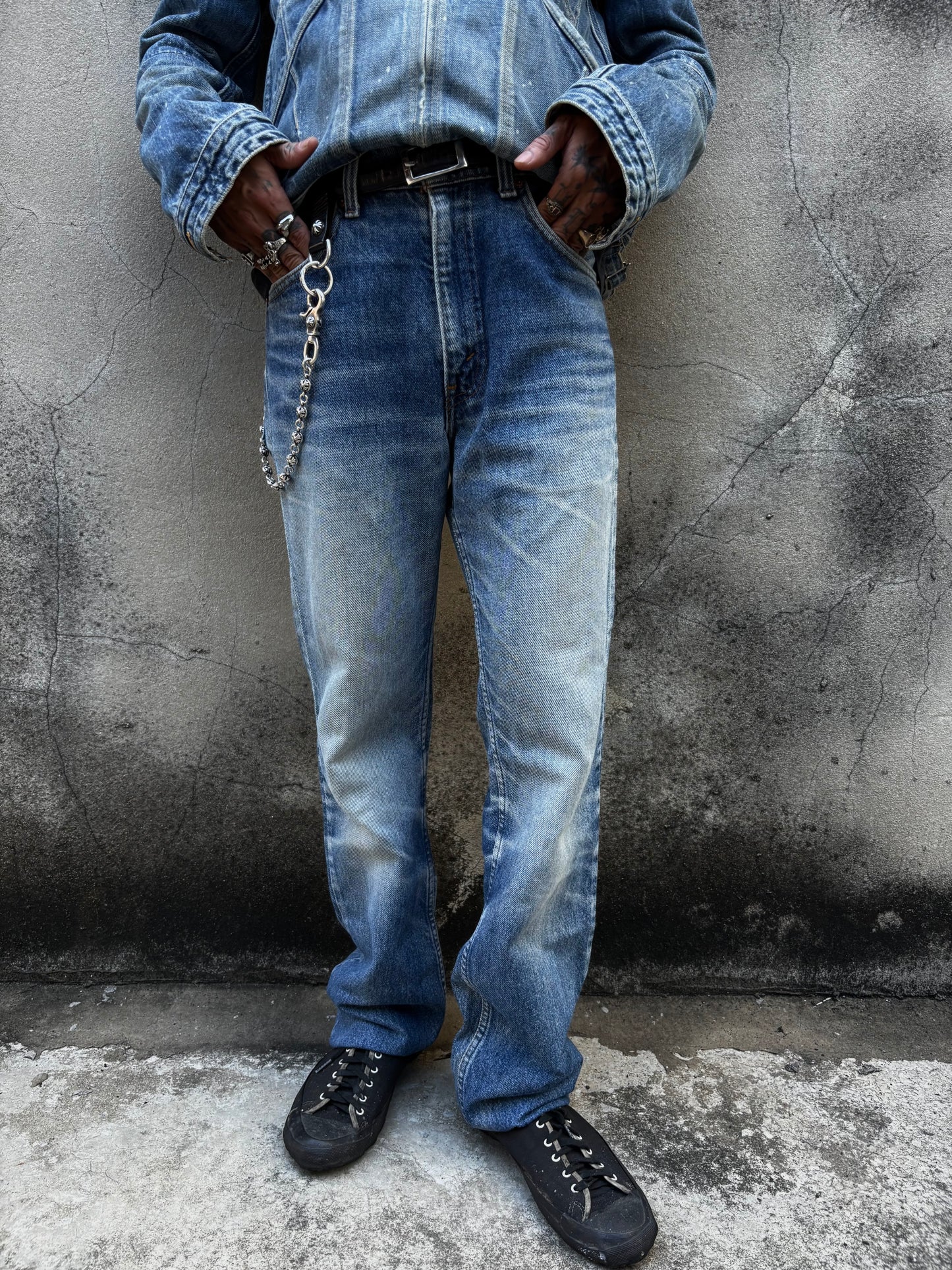 Vintage Levis517 USA 90’s Faded jeans