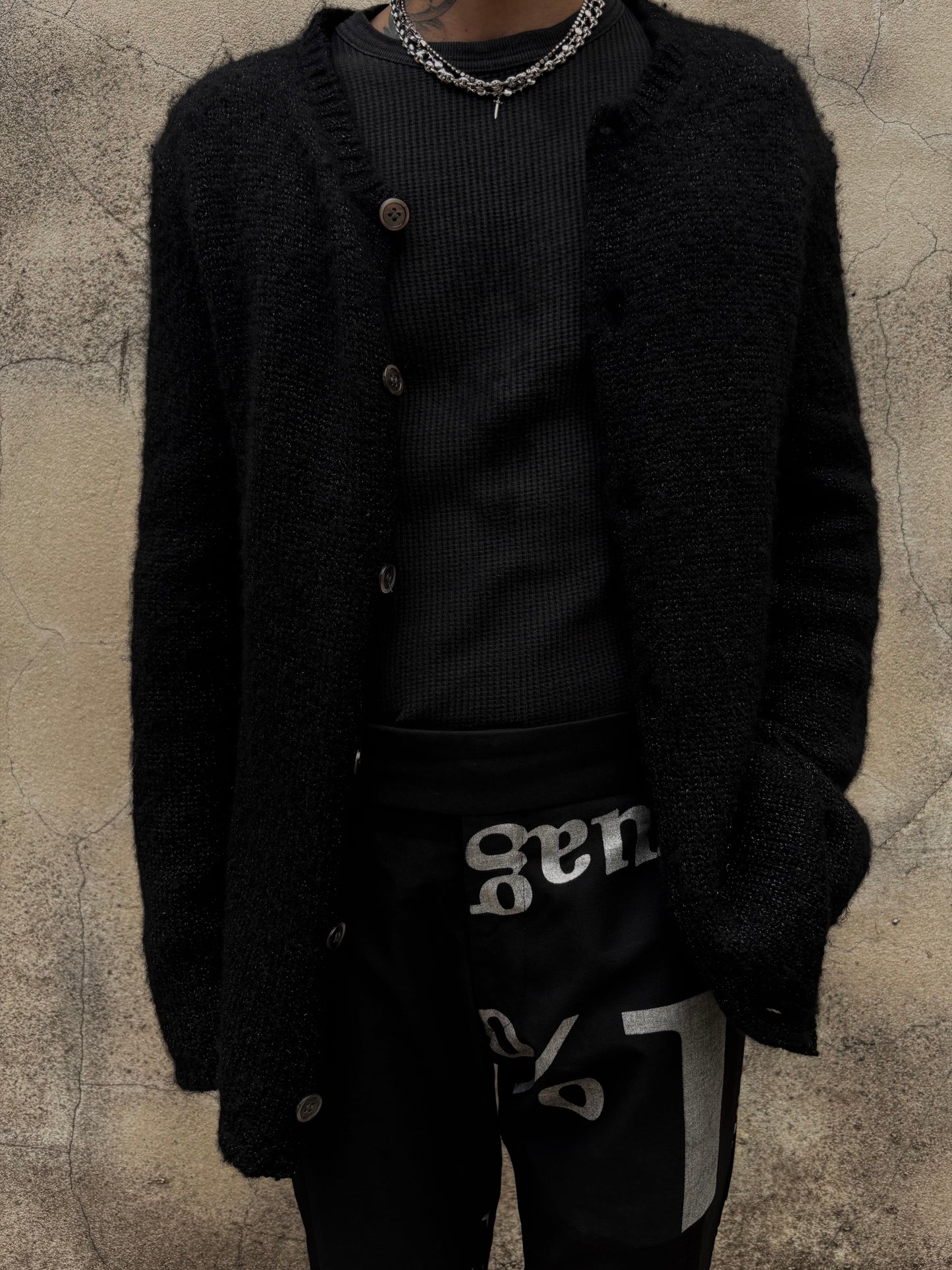 Come Des Garçons Glitter Cardigan
