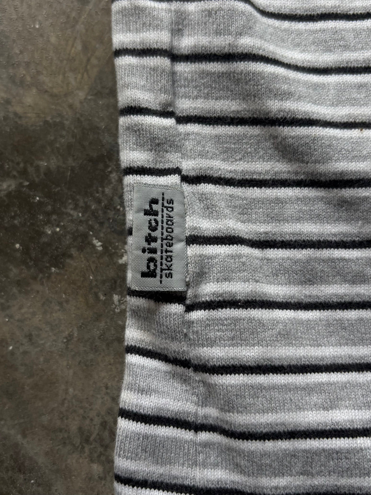 Vintage 90’s Bitch Stripe Tee