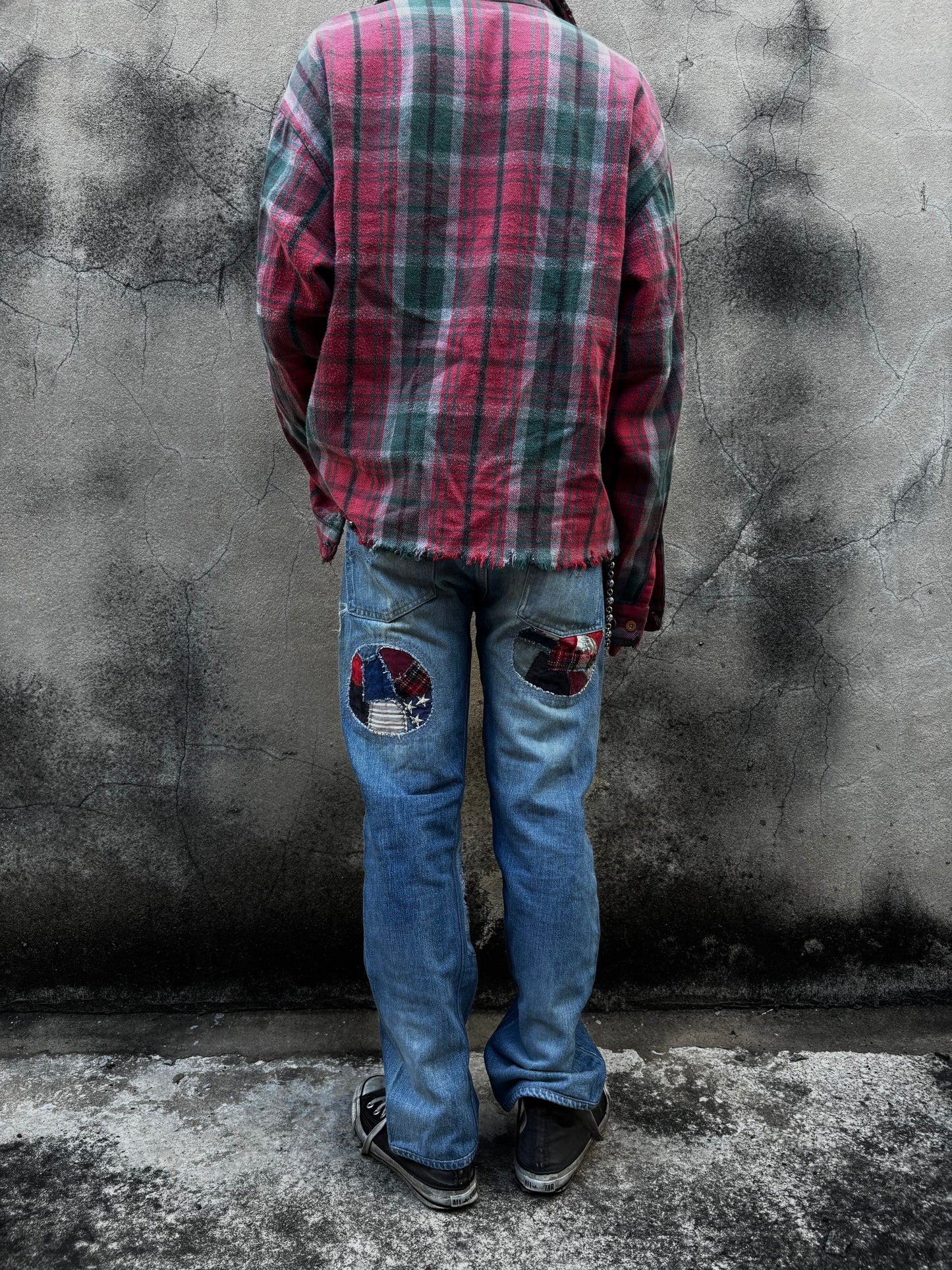 1980's Vintage Big Mac Flannel Faded Shirt