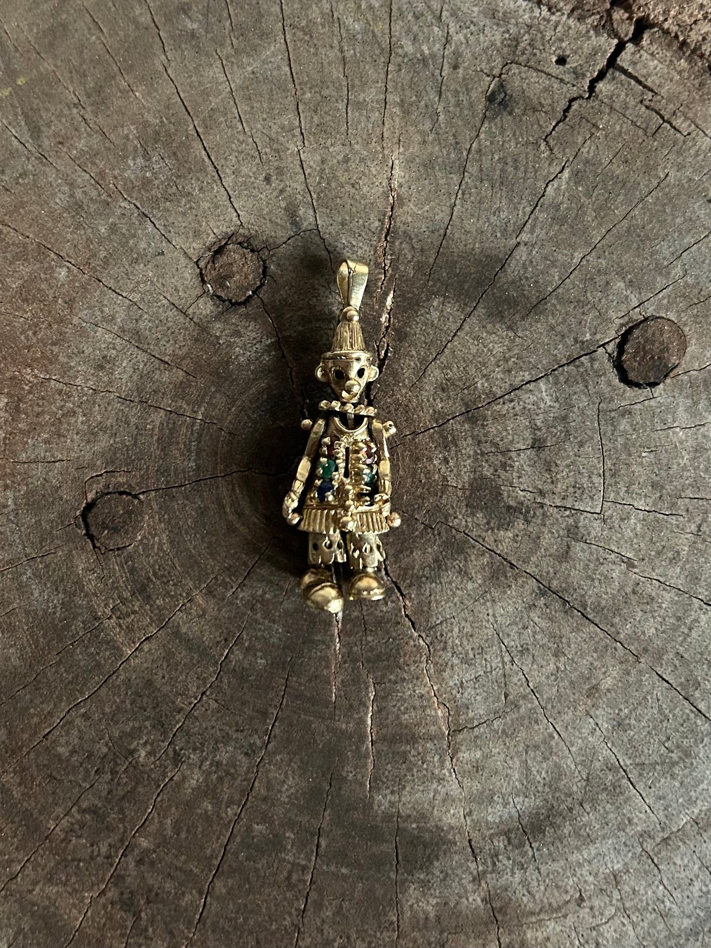 Vintage Gold 9k Bozo Antique Charm