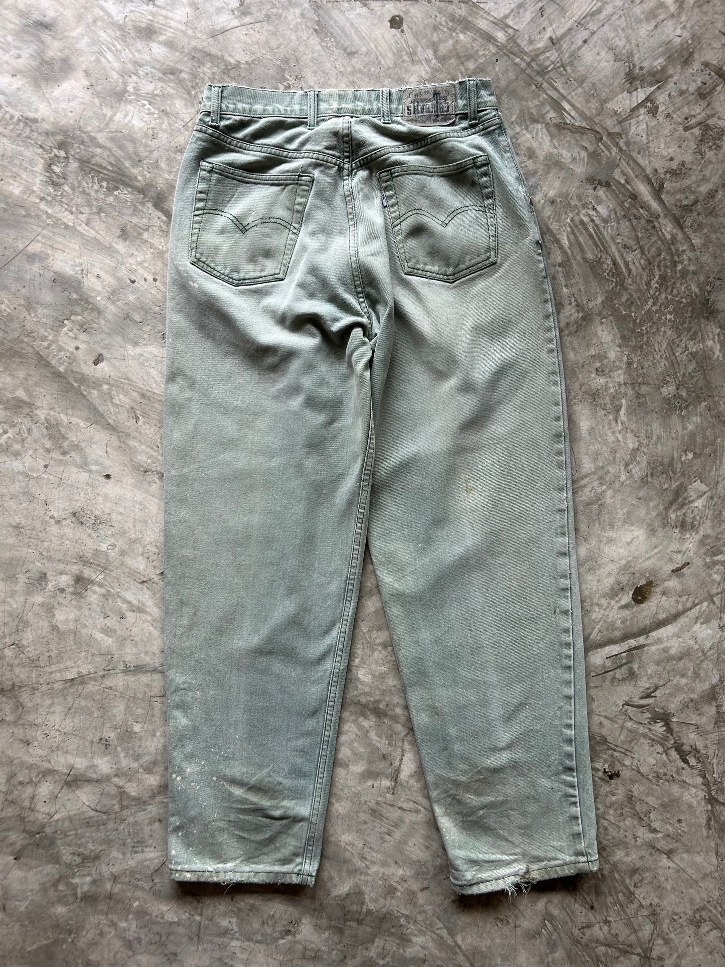 Vintage Levis Silver Tab fade mos baggy jeans (32)