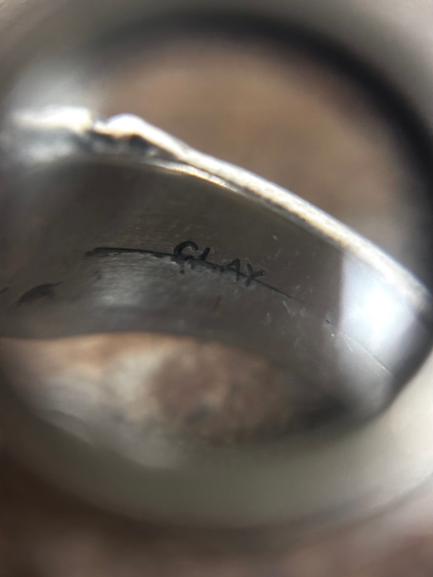 Vintage STERLING 925 Double Horse Ring