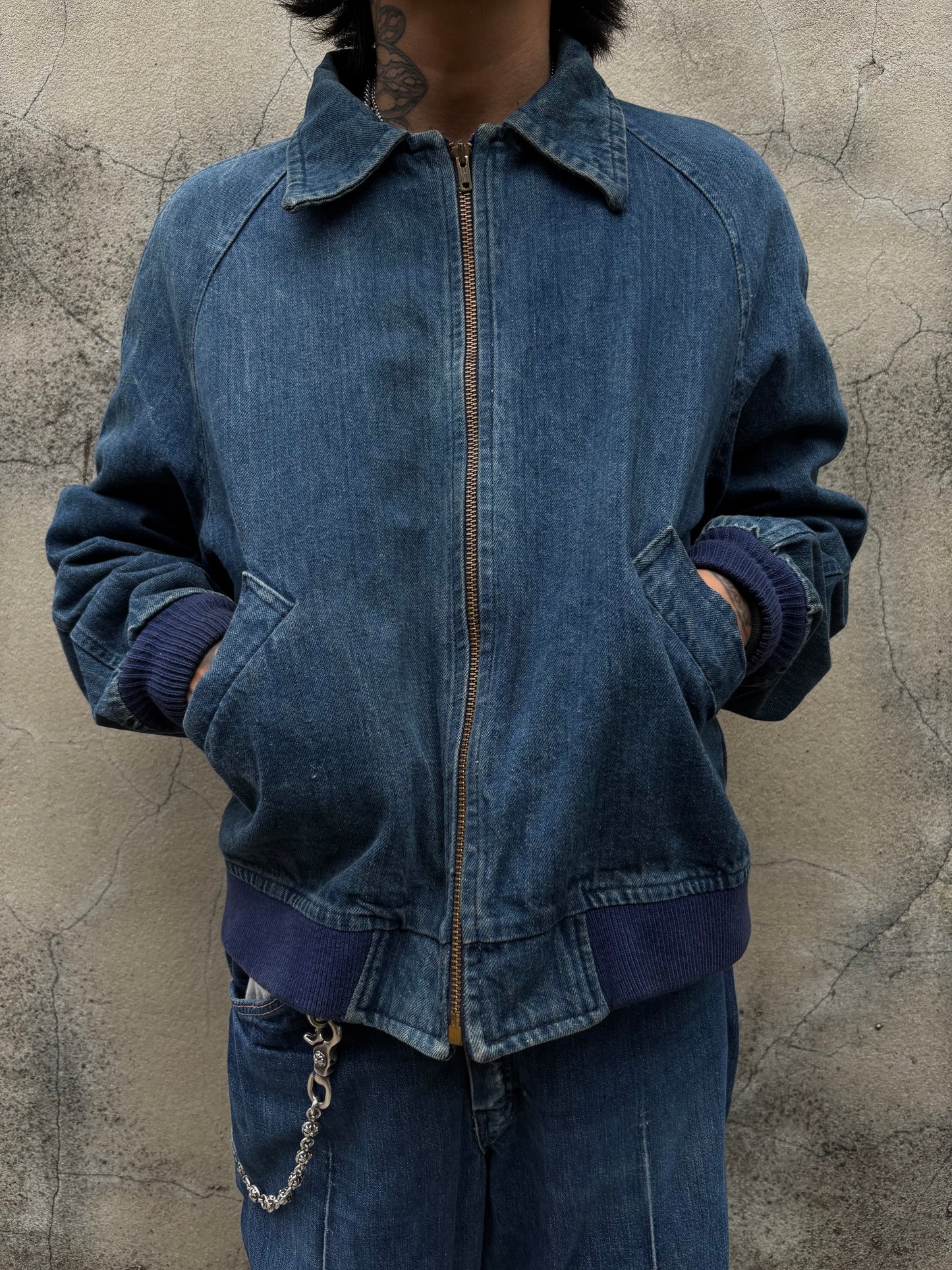 Vintage 1970 Farah Denim Jacket