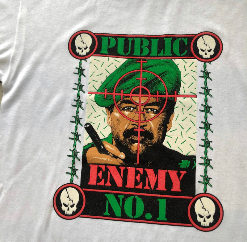 1980’s Vintage public Enemy Saddam Tee