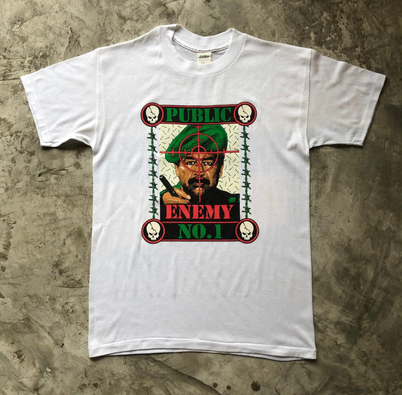 1980’s Vintage public Enemy Saddam Tee